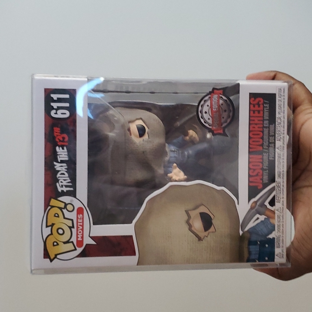 ⚒ FRIDAY THE 13TH Jason Voorhees Bag Mask Funko Pop Special Edition Sticker #611
